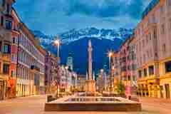 Innsbruck in Austria. 
