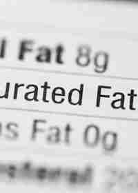 Nutrition Facts. Saturated Fat