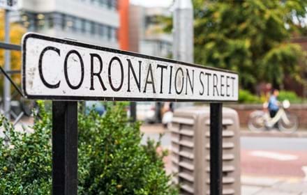 Coronation Street Roadsign
