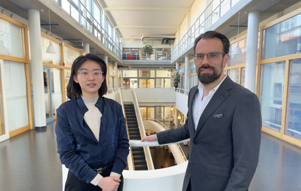 Mengyu Pans Andreas Edsfeldt Foto Petra Olsson