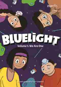 The Bluelight comic front cover by the D1abesties Foundation  